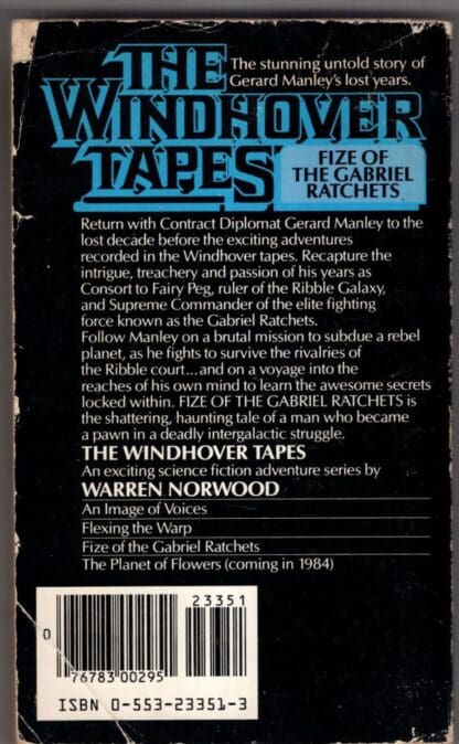 Windhover Tapes:Fize of Gabril:Warren Norwoods - Image 2