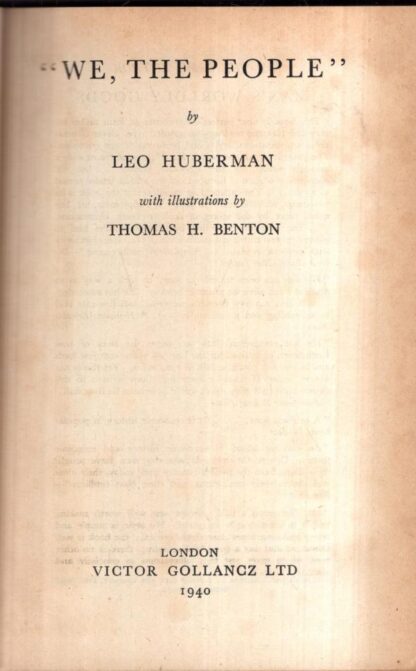 We, The People : Leo Huberman - Image 2