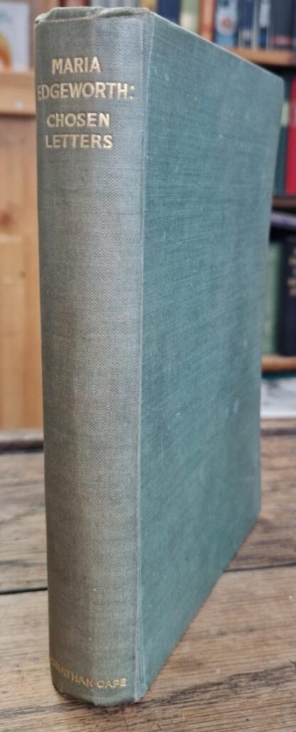 Maria Edgeworth: Chosen Letters : Barry F.V. (edited by)