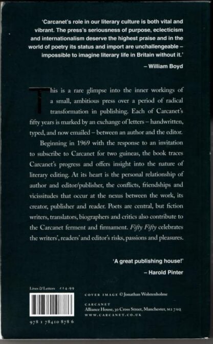 Fifty Fifty: Carcanet's Jubilee in Letters : Robyn Marsack - Image 2