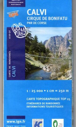 Calvi / Cirque de Bonifatu / PNR de Corse : IGN Institut Géographique National