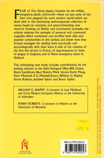 Fear in Early Modern Society (Studies in Early Modern European History) : Penny Roberts (Editor) - Image 2