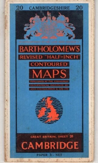 Half Inch Sheet 20 Cambridge:Bartholomew