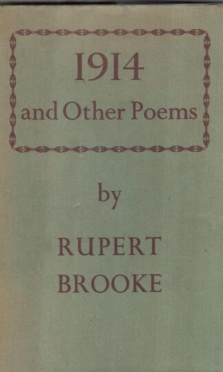 1914 and Other Poems : Rupert Brooke