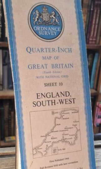 Quarter-Inch Map of Great Britain. Sheet 10 England South-West : Ordnance Survey