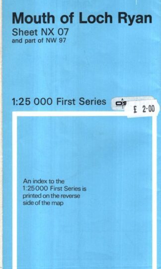 Mouth of Loch Ryan Sheet NX 07 1:25 000 1st series : Ordnance Survey