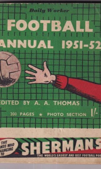 Daily Worker Football Annual 1951-52 : A. A. Thomas