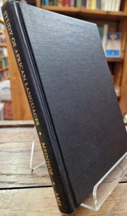 Introduction to the Study of African Languages : Carl Meinhof