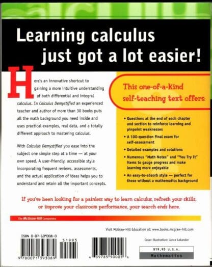 Calculus Demystified : Steven Krantz - Image 2