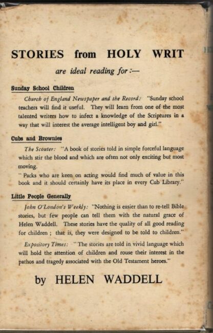 Stories from Holy Writ : Helen Waddell - Image 2