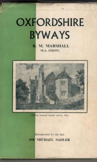 Oxfordshire Byways : R. M. Marshall