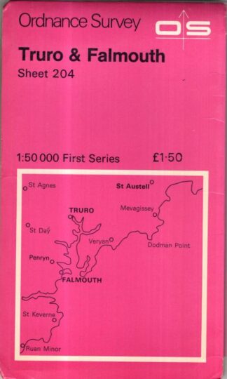 First Series Truro & Falmouth Sheet 204 : Ordnance Survey
