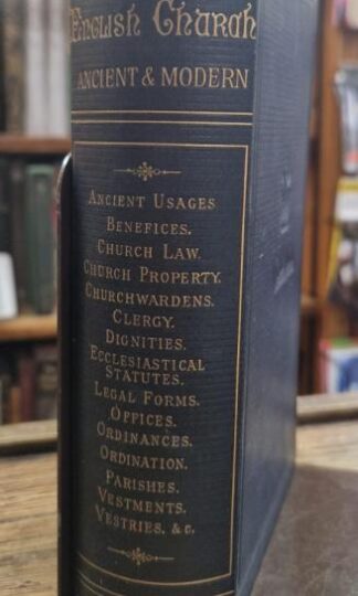Dictionary of the English Church: Ancient and Modern : Not stated