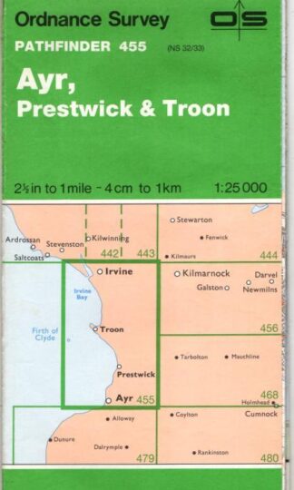 Pathfinder Sheet 455 Ayr, Prestwick & Troon : Ordnance Survey