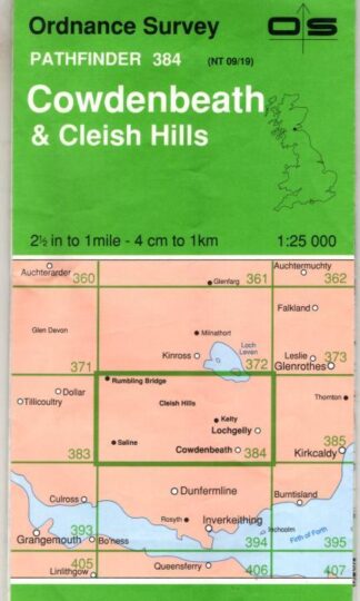 Pathfinder Sheet 384 Cowdenbeath & Cleish Hills : Ordnance Survey