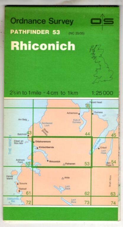 Pathfinder Sheet 53 Rhiconich : Ordnance Survey