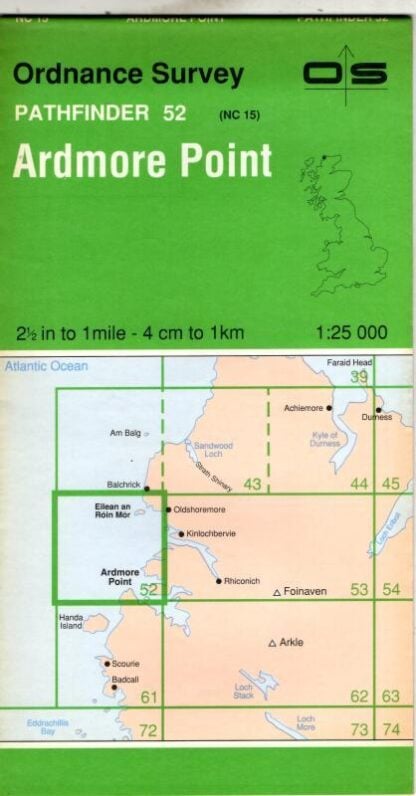 Pathfinder Sheet 52 Ardmore Point : Ordnance Survey
