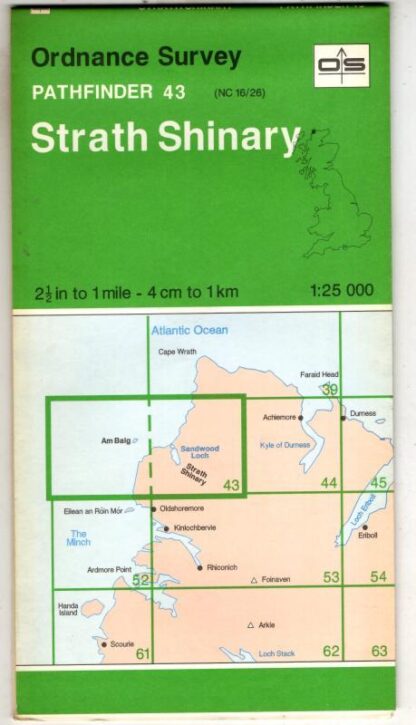 Pathfinder Sheet 43 Strath Shinary : Ordnance Survey