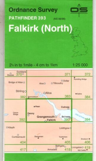 Pathfinder Sheet 393 Falkirk (North) : Ordnance Survey
