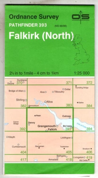 Pathfinder Sheet 393 Falkirk (North) : Ordnance Survey