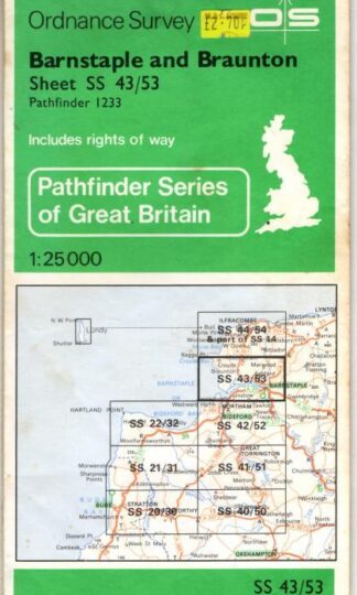 Pathfinder Sheet SS 43/53 Barnstaple & Braunton : Ordnance Survey
