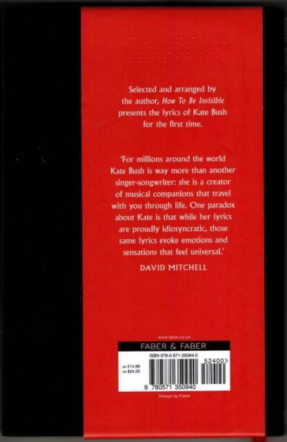 How To Be Invisible: Lyrics : Kate Bush - Image 2