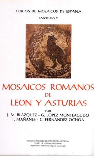 Mosaicos romanos de León y Asturias : J.M. (y otros) BLÁZQUEZ
