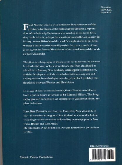 Shackleton's Captain: A Biography of Frank Worsley : John Thomson - Image 2