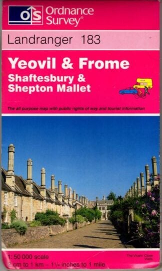 Landranger Sheet 183 Yeovil and Frome, Shaftesbury and Shepton Mallet : Ordnance Survey
