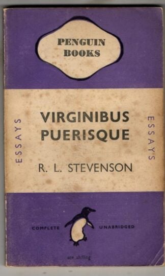 Virginibus Puerisque : Robert Louis Stevenson