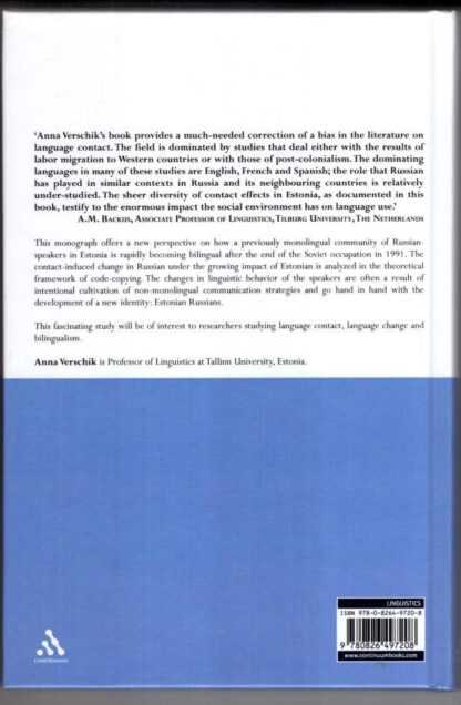 Emerging Bilingual Speech: From Monolingualism to Code-copying:Anna Verschik - Image 2