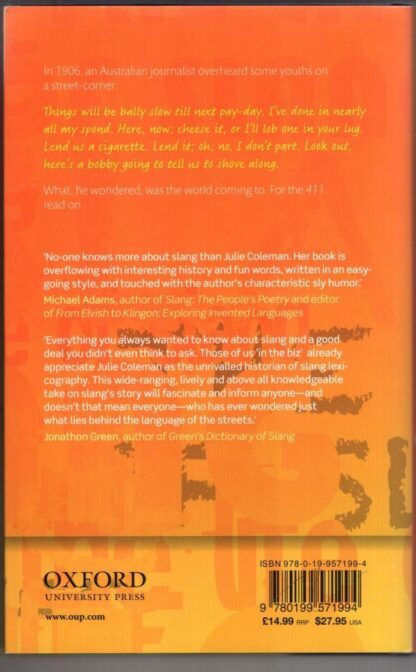 The Life of Slang:Julie Coleman - Image 2