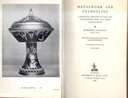 Metalwork and Enamelling Fourth Edition Revised:Herbert Maryon - Image 2
