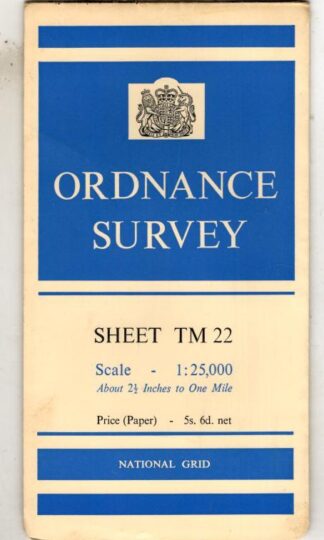 2.5 inch Sheet TM22 (The Naze) 1:25000 : Ordnance Survey