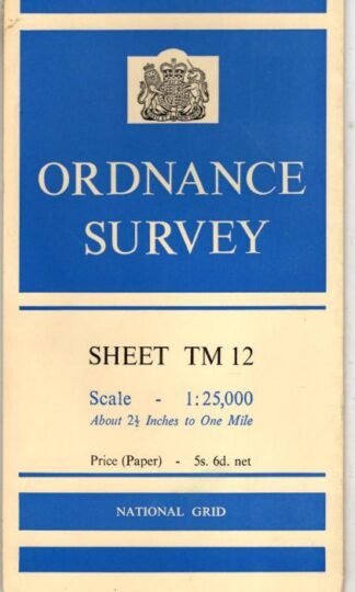 2.5 inch Sheet TM12 (Great Bentley) 1:25000 : Ordnance Survey