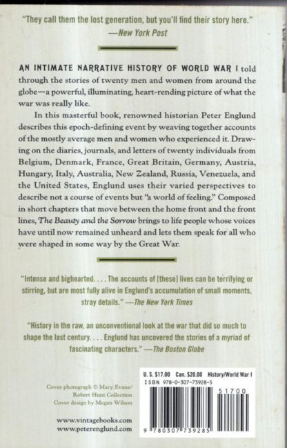 The Beauty and the Sorrow: An Intimate History of the First World War : Peter Englund - Image 2
