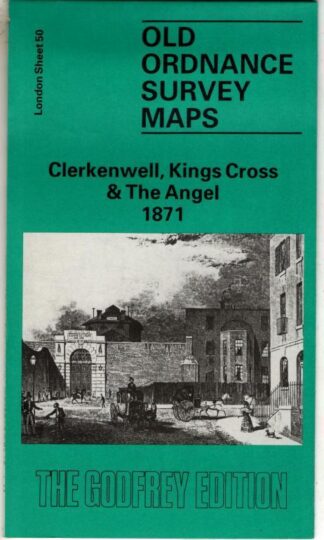 Clerkenwell, Kings Cross and the Angel 1871: London Sheet 50 : Ordnance Survey