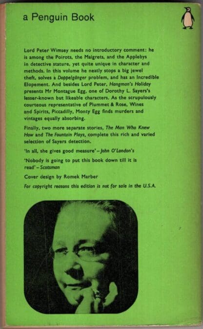 Hangman's Holiday:Dorothy L Sayers - Image 2