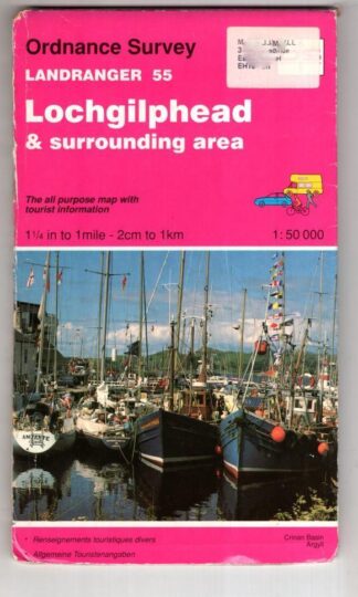 Lochgilphead and Surrounding Area (Landranger55):Ordnance Survey