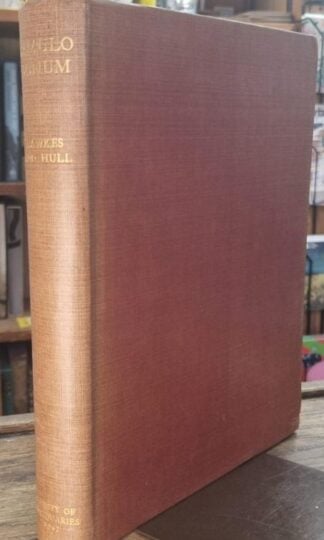 Camulodunum First report on the Excavations at Colchester 1930 -1939 Reports of the Research Committee of the Society of Antiquaries of London No. XIV : C. F. C. Hawkes and M. R. Hull
