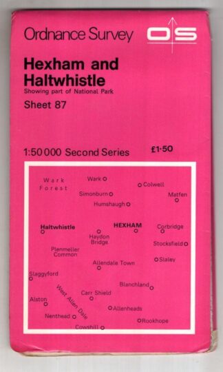 Hexham & Haltwistle Sheet 87 Second Series:Ordnance Survey