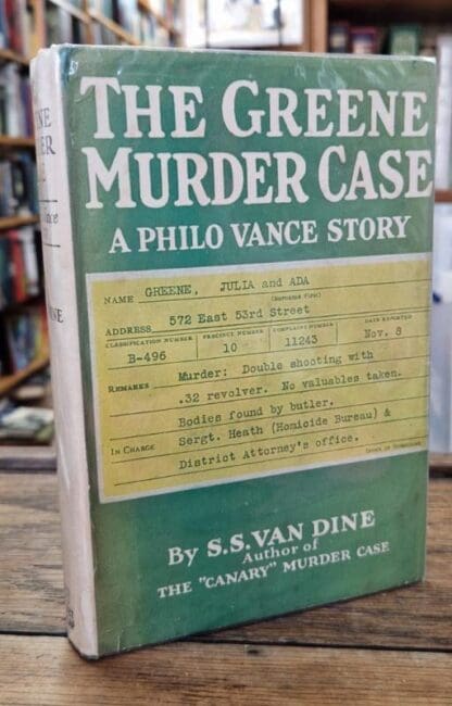The Greene Murder Case : S. S. Van Dine