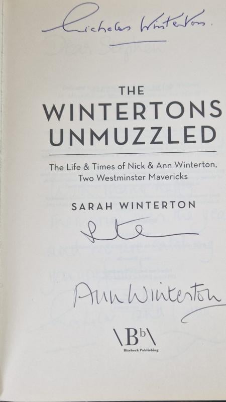 The Wintertons Unmuzzled (Signed) : Sarah Winterton - Image 2
