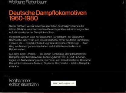 Deutsche Dampflokomotiven 1960 - 1980 : Wolfgang Fiegenbaum - Image 2