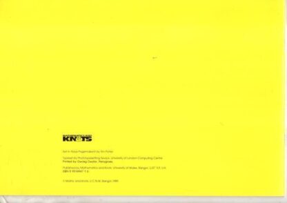 Mathematics and Knots:Tim Porter - Image 2