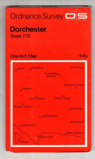 Dorchester Sheet 178 One-inch map:Ordnance Survey