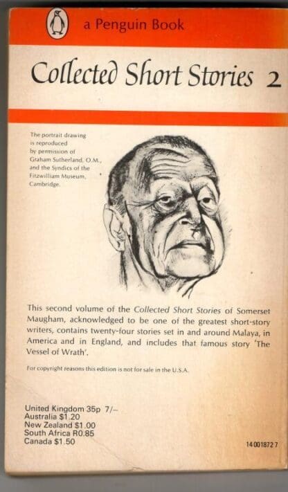 Collected Short Stories Volume 2 : W. Somerset Maugham - Image 2