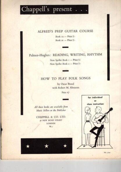 How to play folk songs: : Oscar Brand - Image 2