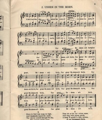 A Selection of old Christmas Carols and Anthems. Part II : T. N. Warmington - Image 2