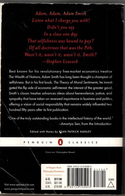 The Theory of Moral Sentiments : Adam Smith - Image 2